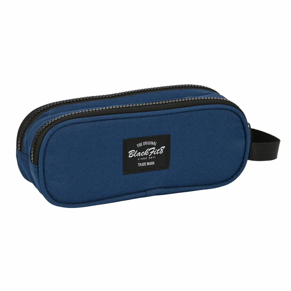 Portaoggetti Doppio BlackFit8 Urban Nero Blu Marino (21 x 8 x 6 cm)