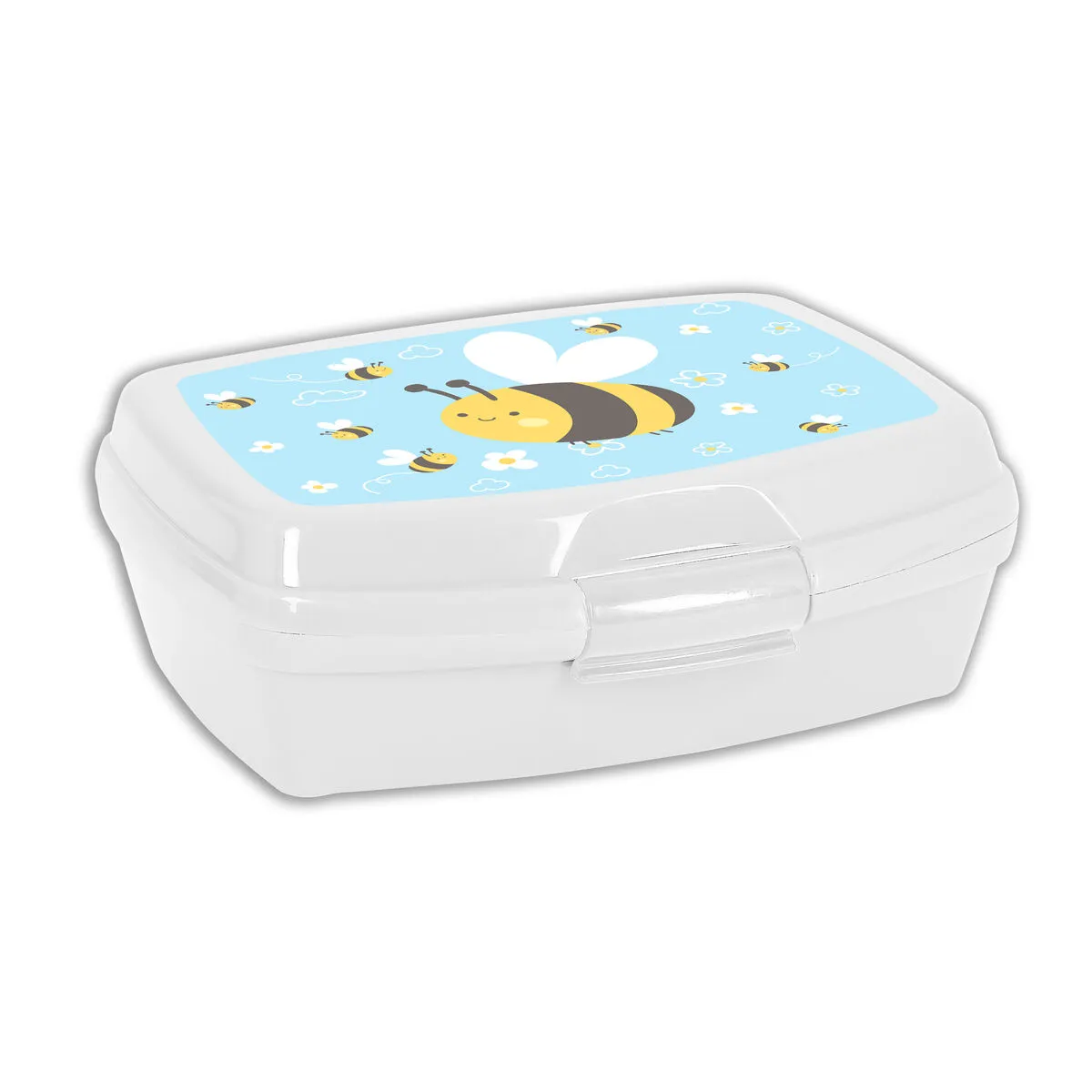 Contenitore per Sandwich Safta Abeja Plastica Azzurro Chiaro (17 x 6 x 14 cm)