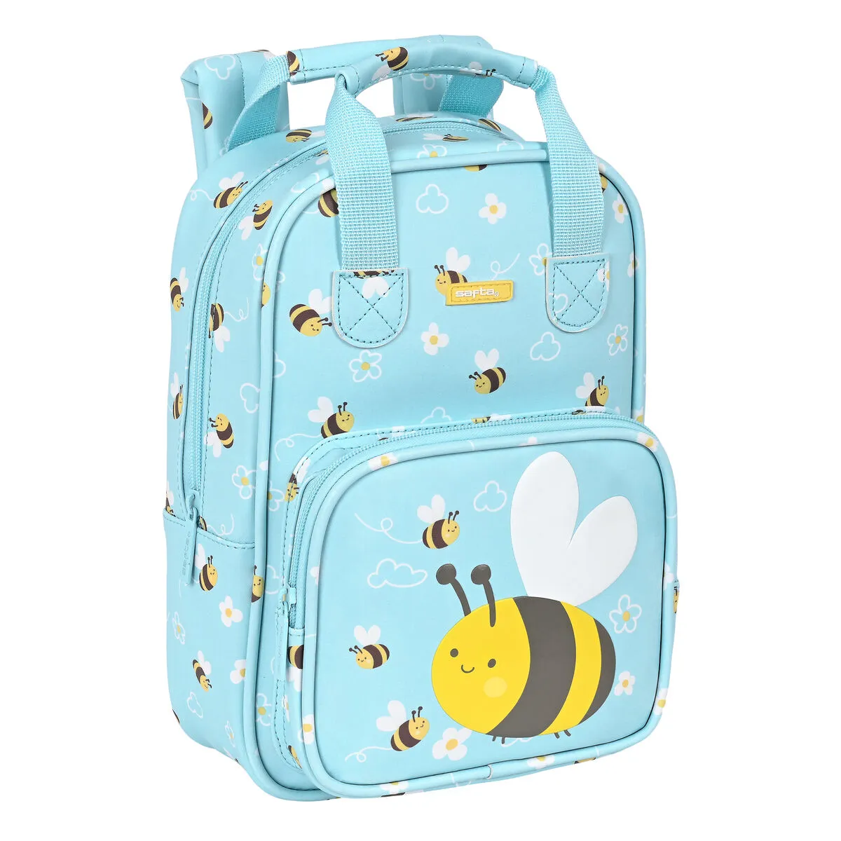 Zaino Scuola Safta Abeja Azzurro Chiaro (20 x 28 x 8 cm)