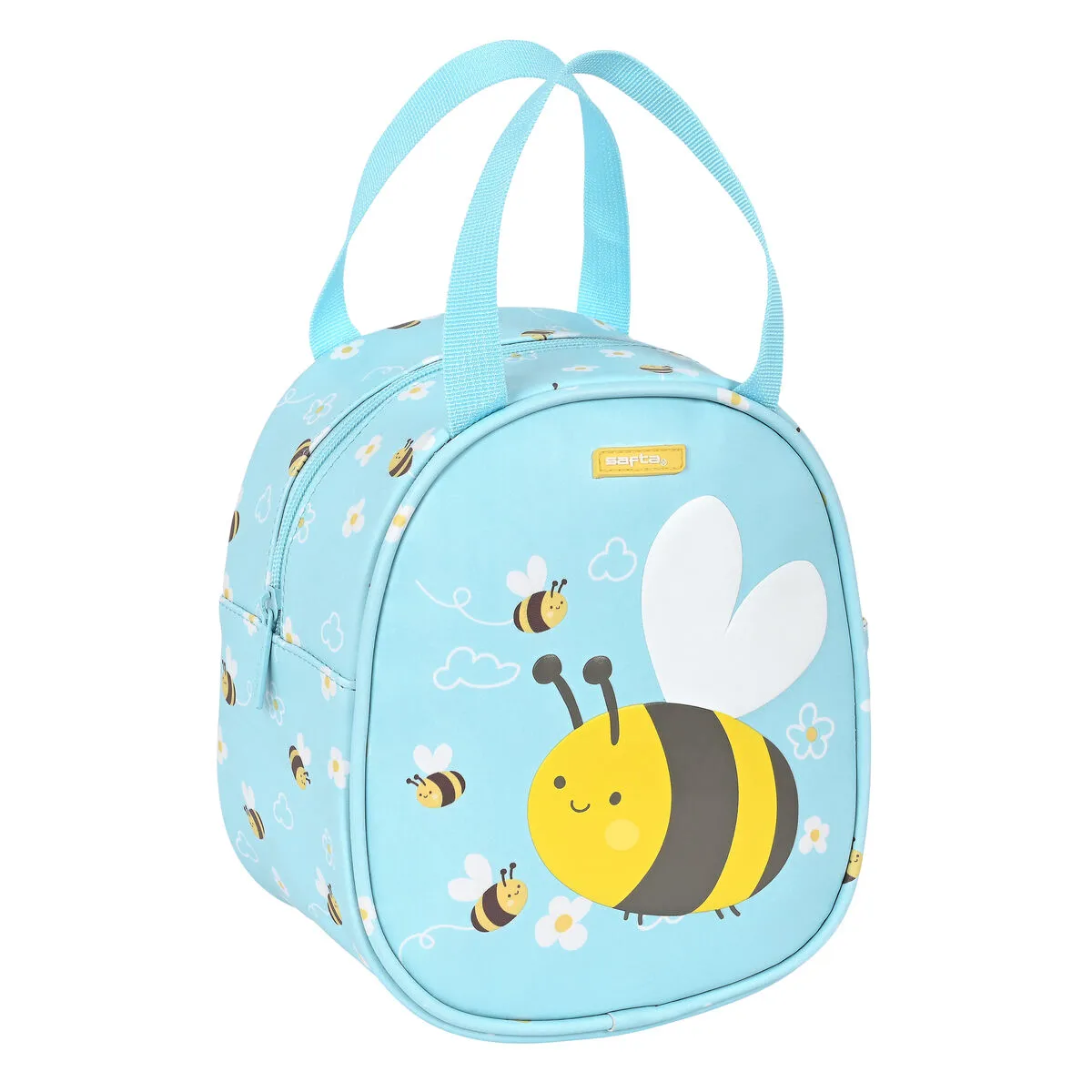 Portamerenda Termico Safta Abeja Azzurro Chiaro (19 x 22 x 14 cm)