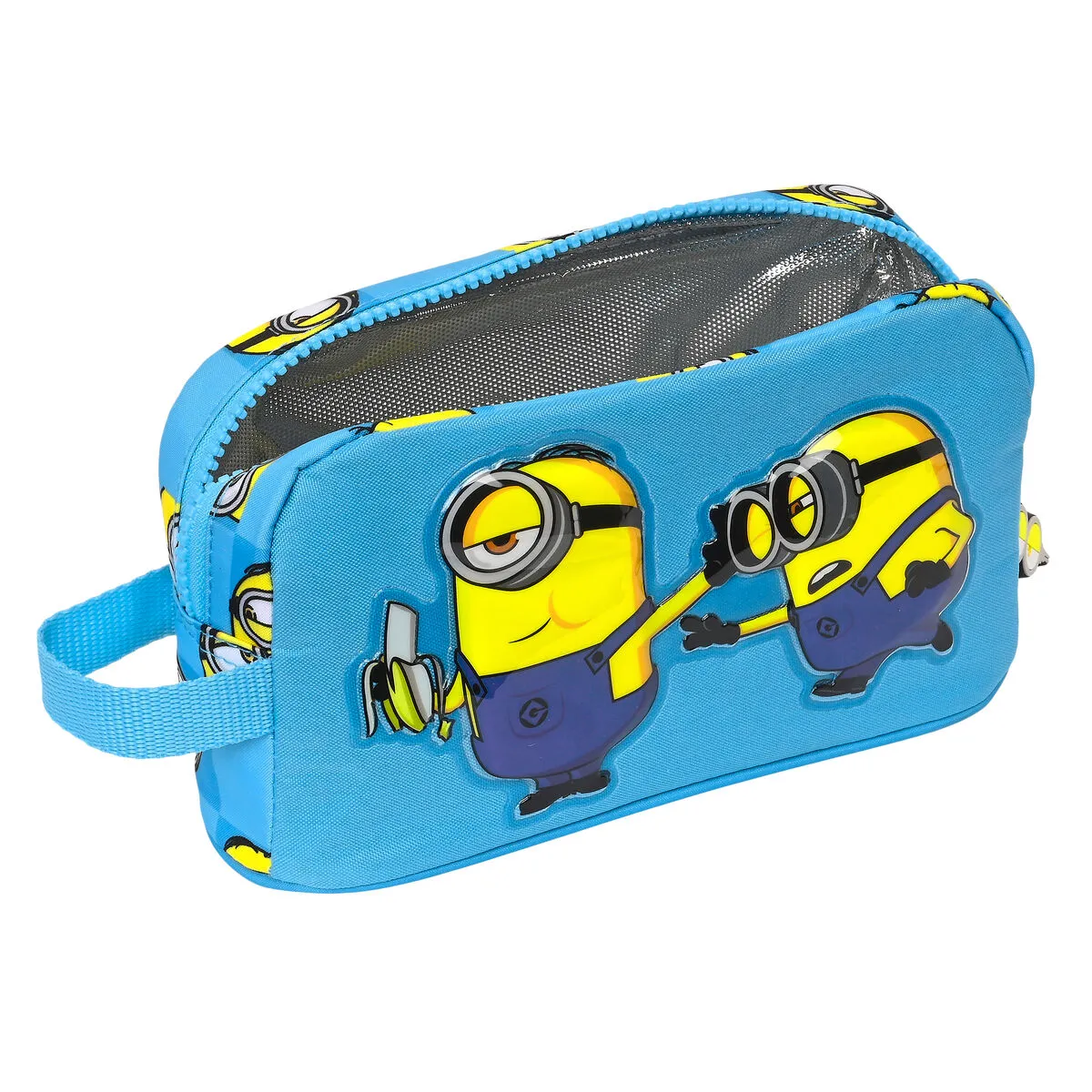 Portamerenda Termico Minions Minionstatic Azzurro (21.5 x 12 x 6.5 cm)