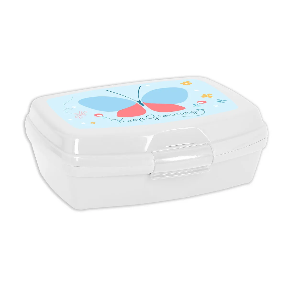 Contenitore per Sandwich BlackFit8 Mariposa Plastica Azzurro Chiaro (17 x 6 x 14 cm)