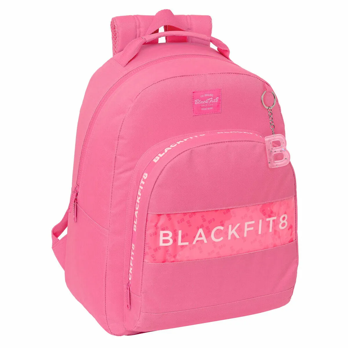 Zaino Scuola BlackFit8 Glow up Rosa (32 x 42 x 15 cm)