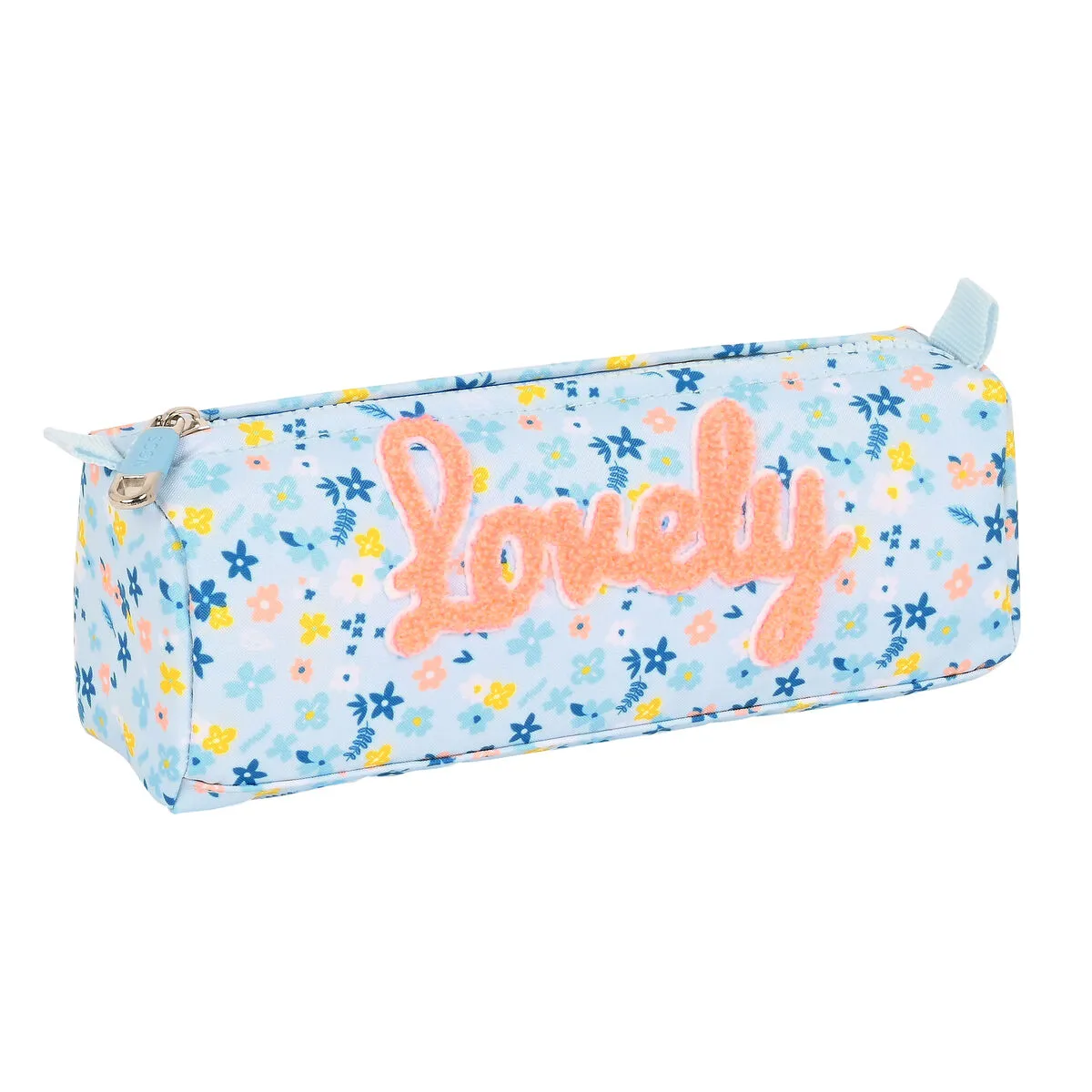 Astuccio Scuola Moos Lovely Azzurro Chiaro (21 x 8 x 7 cm)