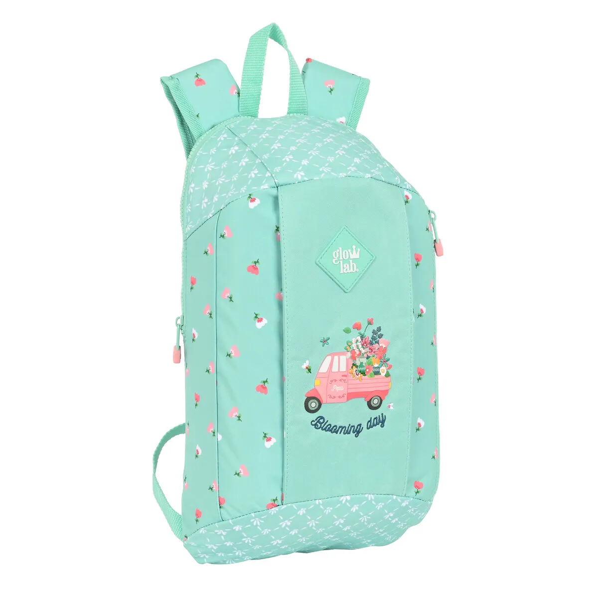 Zaino per Bambini Glow Lab Pepa Mini Verde (22 x 39 x 10 cm)