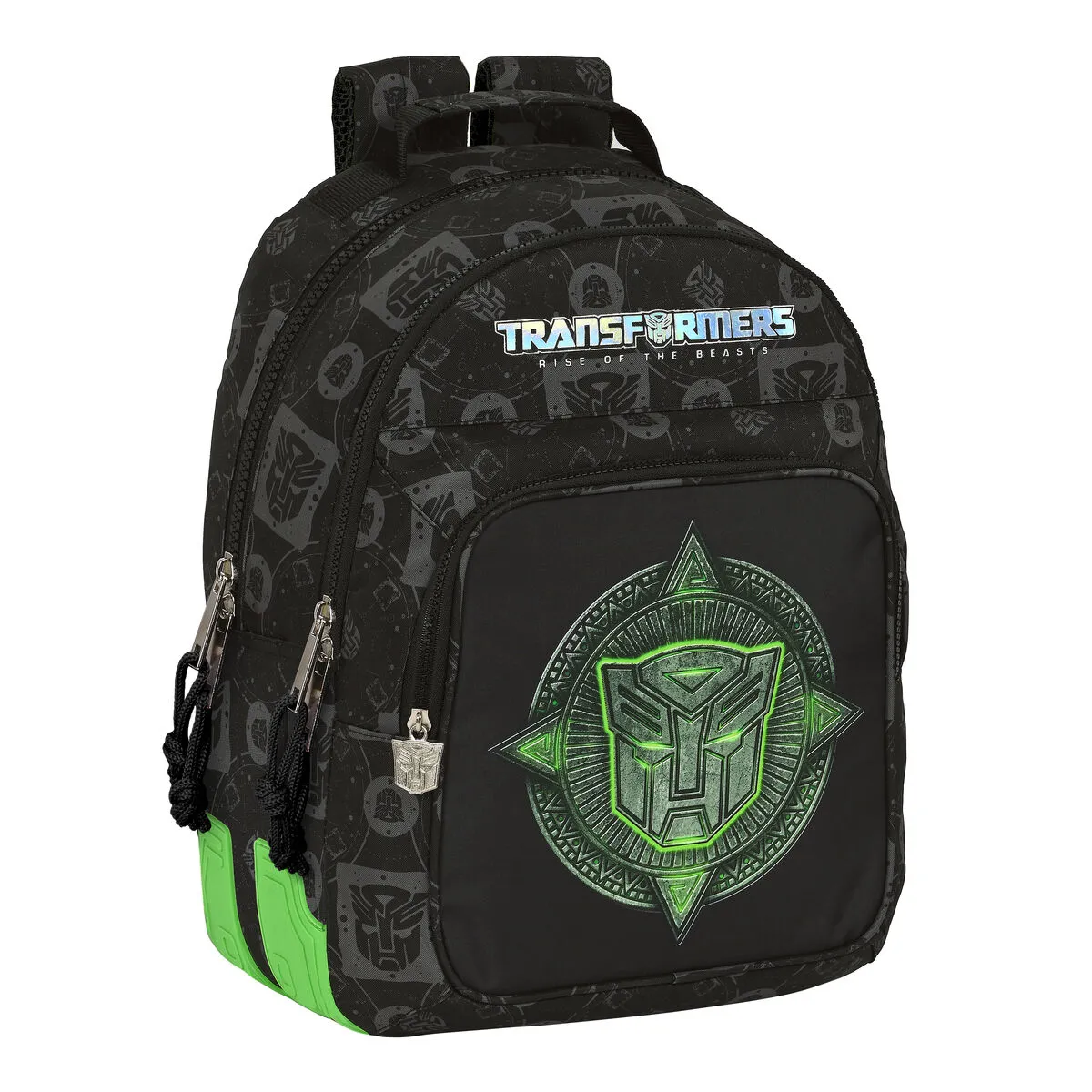 Zaino Scuola Transformers Nero 32 x 42 x 15 cm