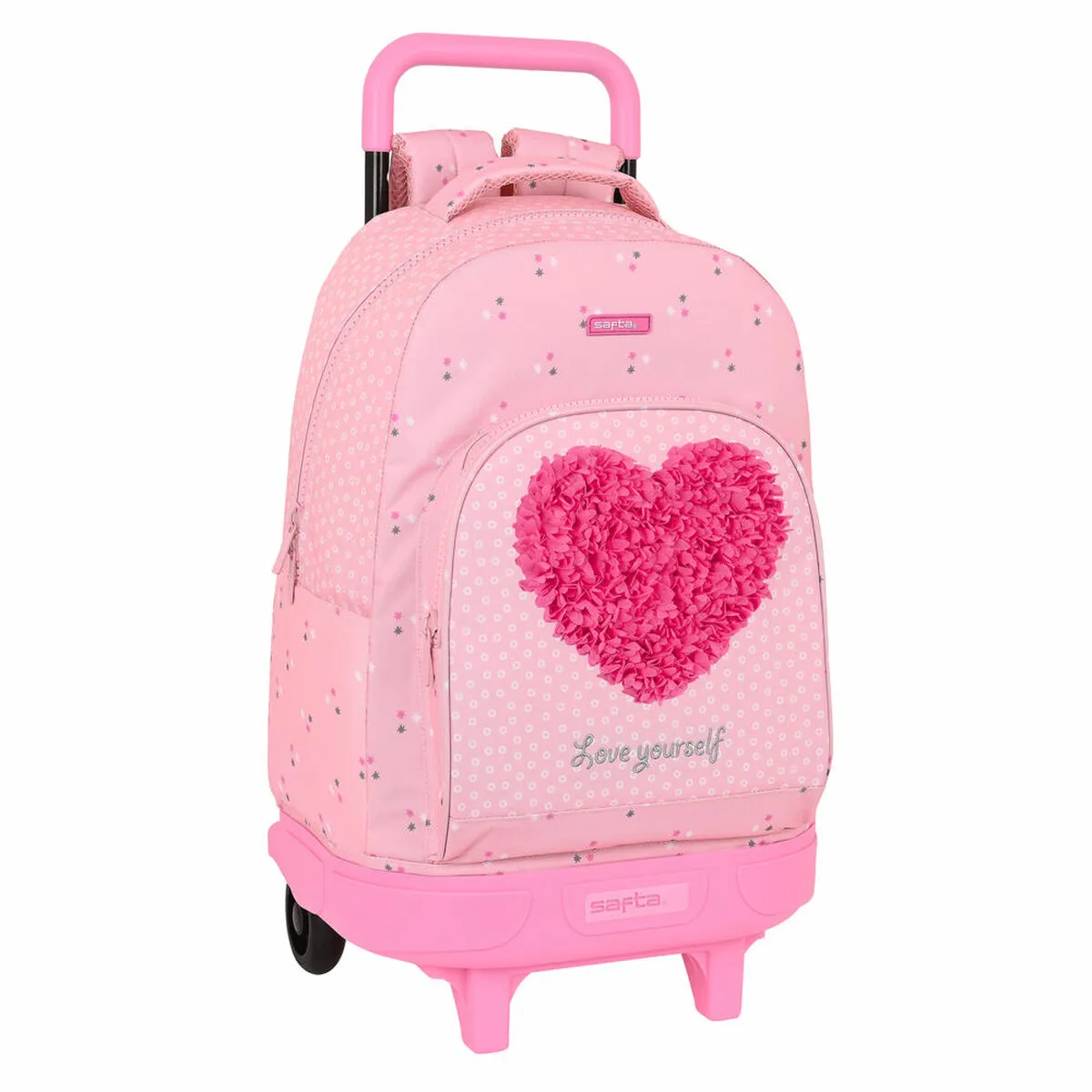 Trolley per la Scuola Safta CorazÓn 33 x 45 x 22 cm Rosa