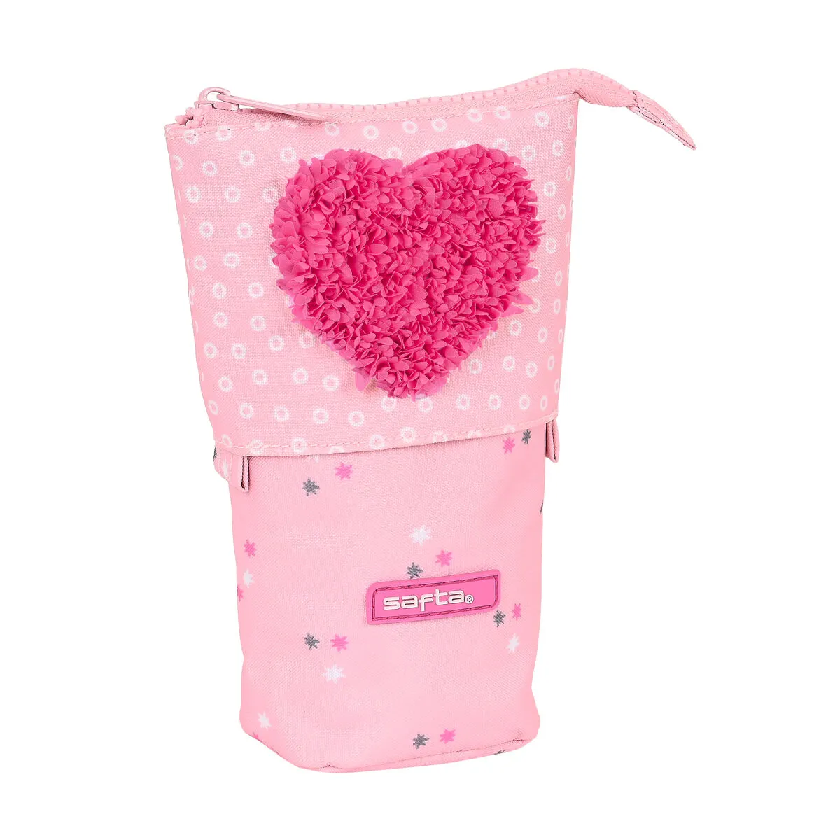 Astuccio Portapenne Safta Love Yourself Rosa (8 x 19 x 6 cm)