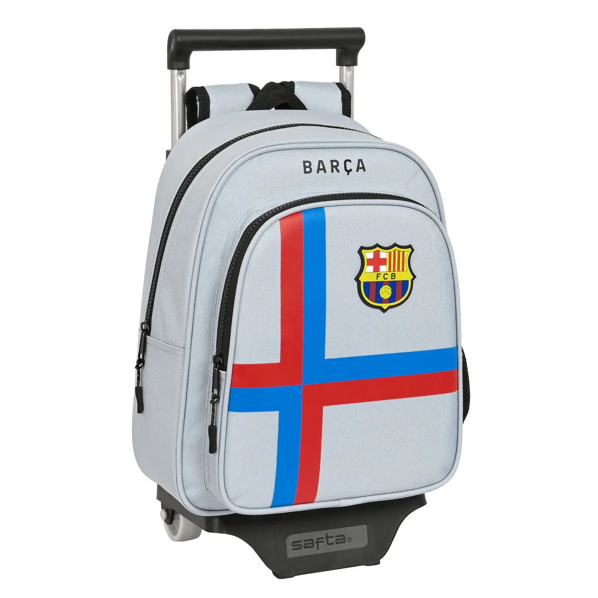 Trolley per la Scuola F.C. Barcelona Grigio (27 x 33 x 10 cm)