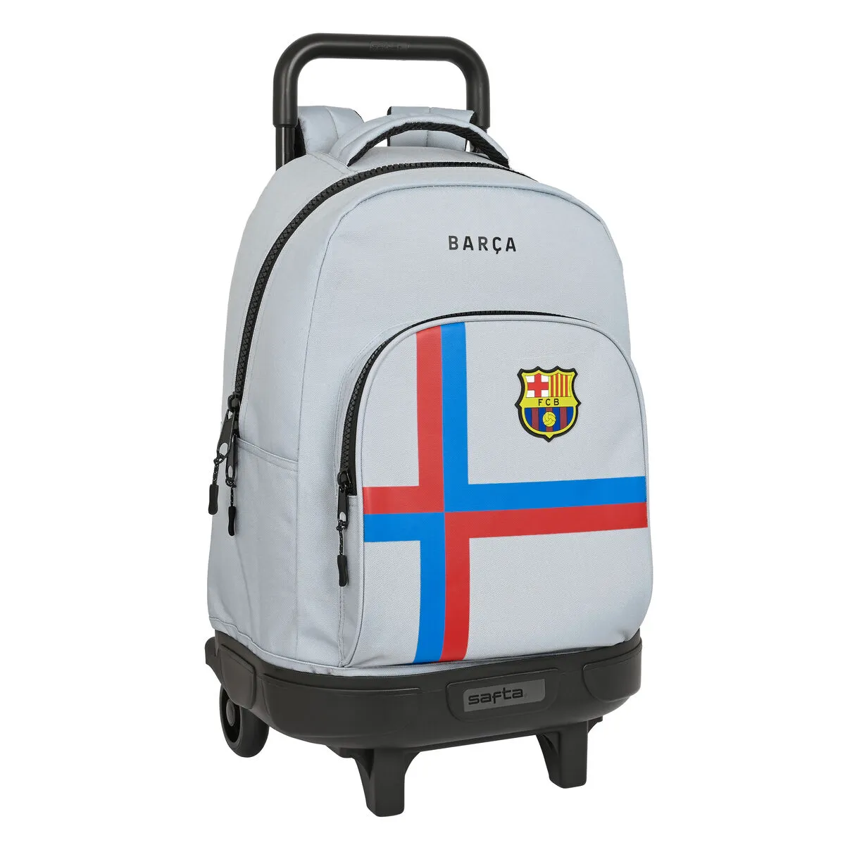 Trolley per la Scuola F.C. Barcelona Grigio (33 x 45 x 22 cm)