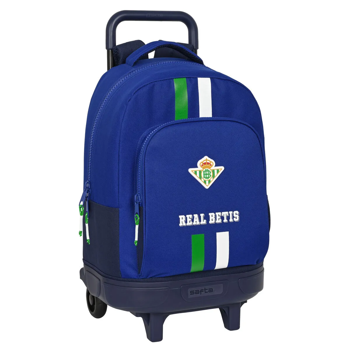 Trolley per la Scuola Real Betis Balompié Azzurro (33 x 45 x 22 cm)