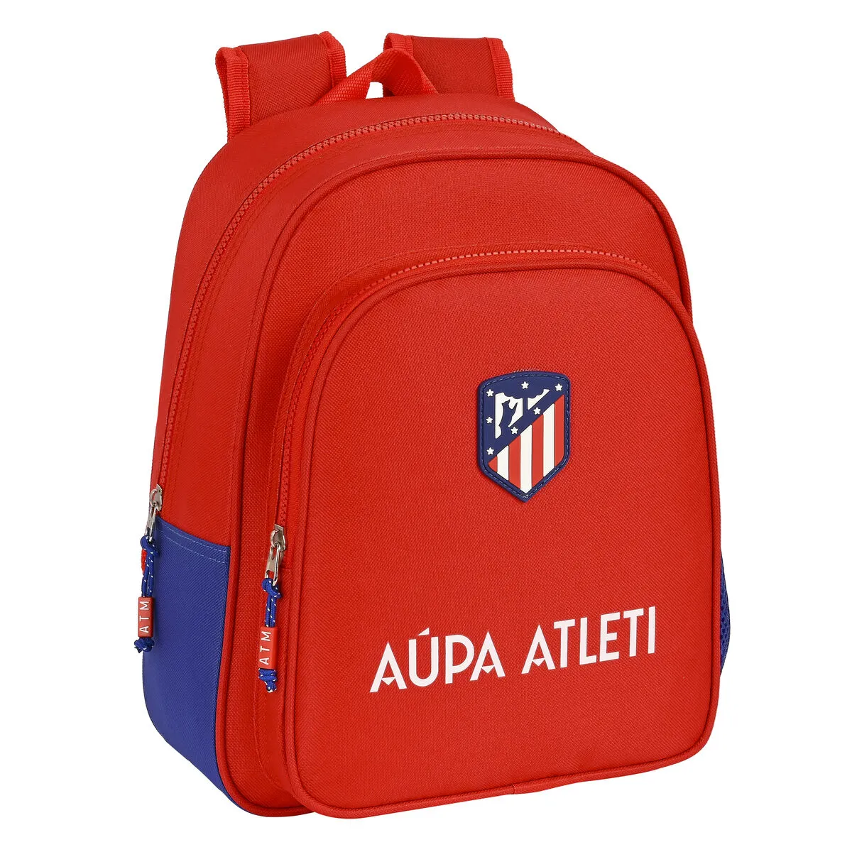 Zaino Scuola Atlético Madrid Rosso Blu Marino (27 x 33 x 10 cm)