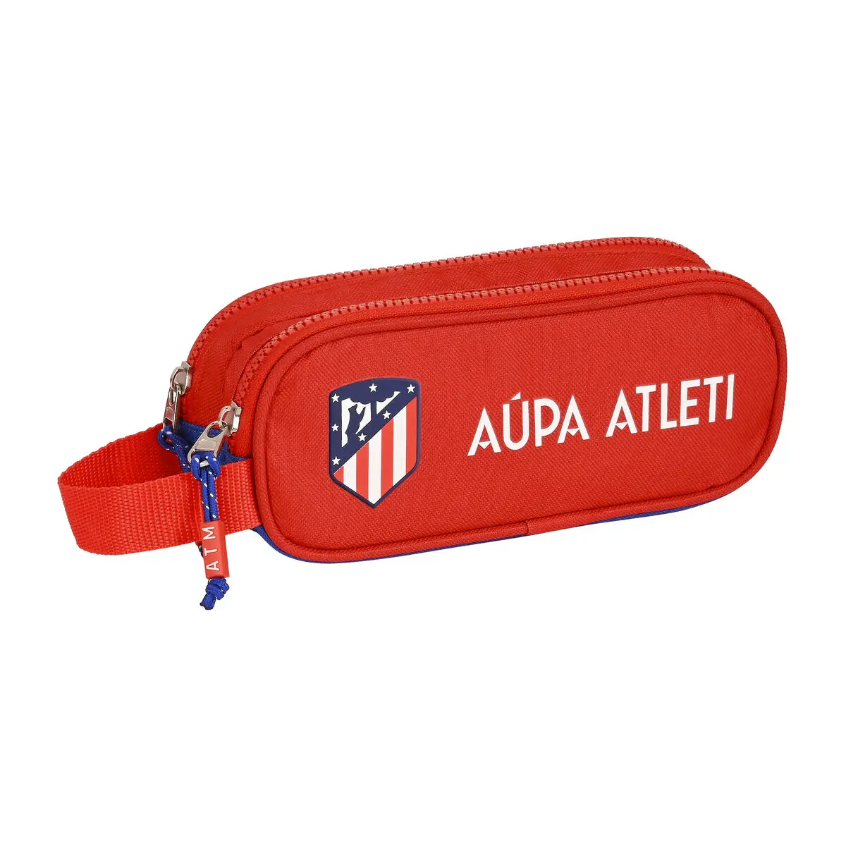 Portaoggetti Doppio Atlético Madrid Rosso Blu Marino (21 x 8 x 6 cm)