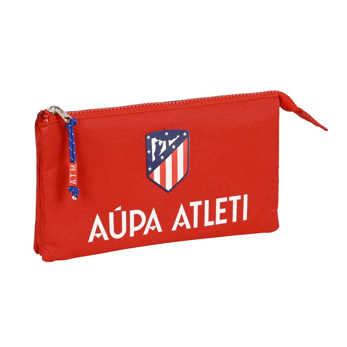 Portaoggetti Triplo Atlético Madrid Rosso Blu Marino (22 x 12 x 3 cm)