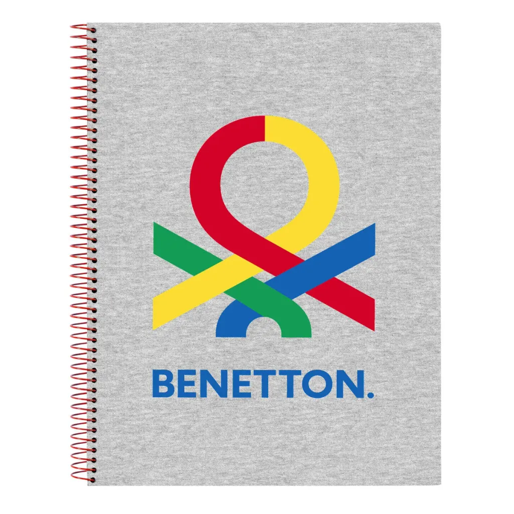 Agenda Benetton Pop Grigio A4 (120 Foglie)