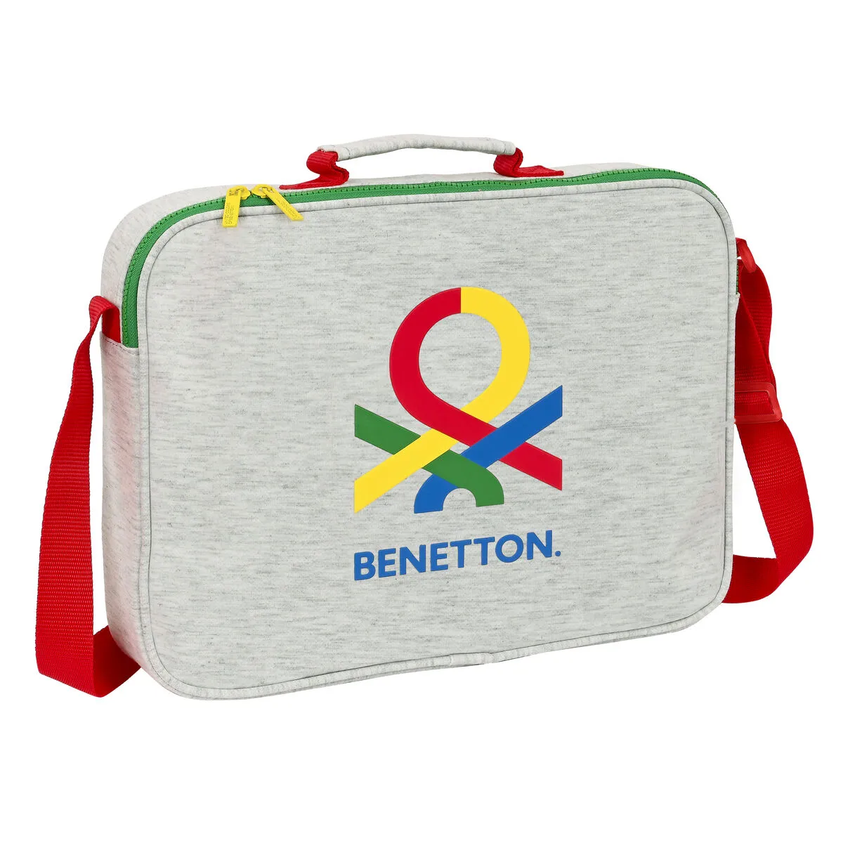 Borsa per la scuola Benetton Pop Multicolore 38 x 6 x 28 cm