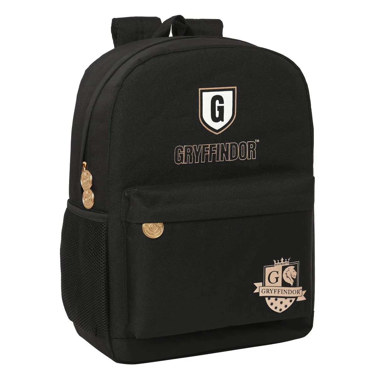 Zaino Scuola Harry Potter Bravery 32 x 43 x 14 cm Nero