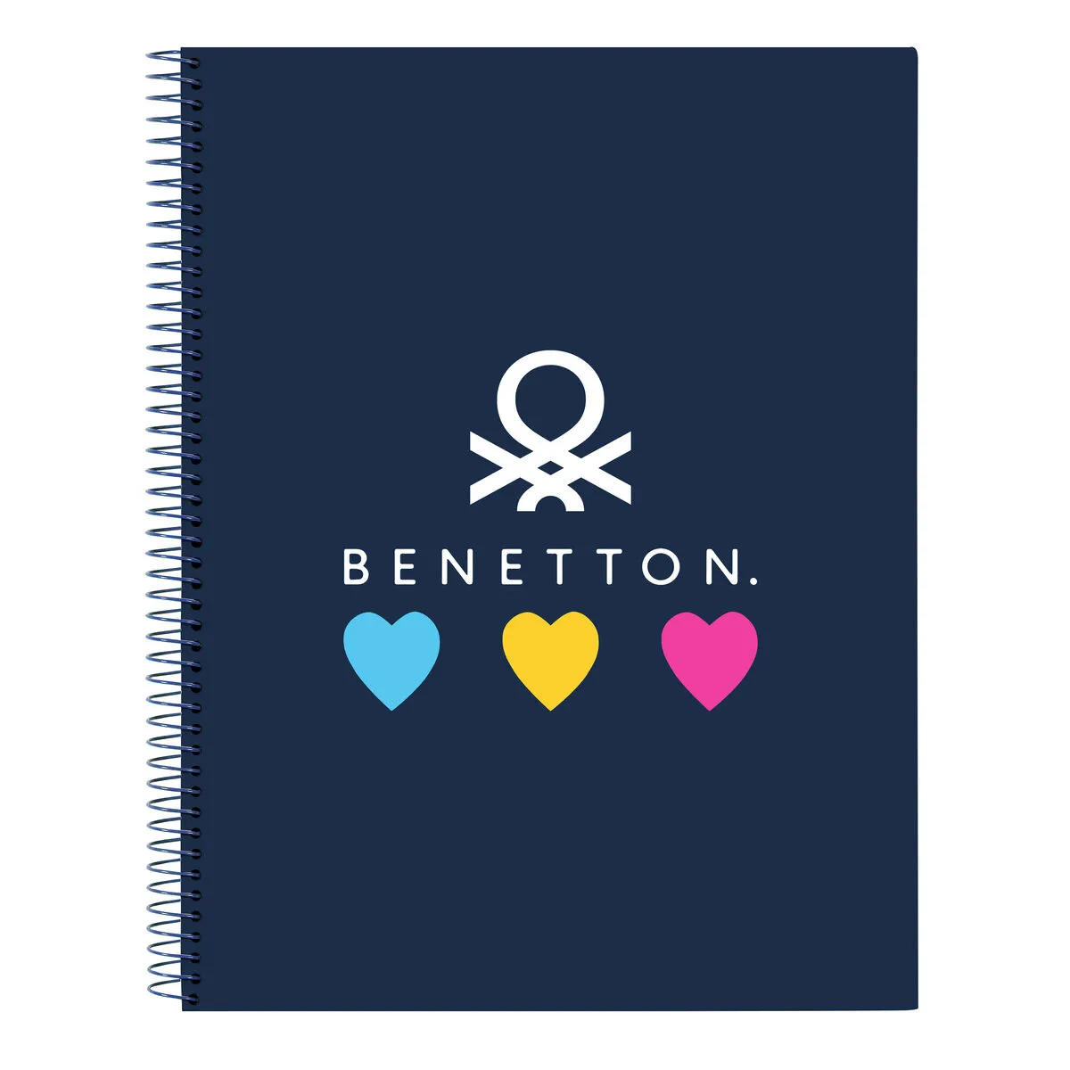 Agenda Benetton Love Blu Marino A4 (120 Foglie)