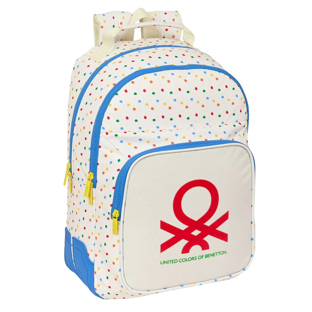 Zaino Scuola Benetton Topitos 32 x 42 x 15 cm