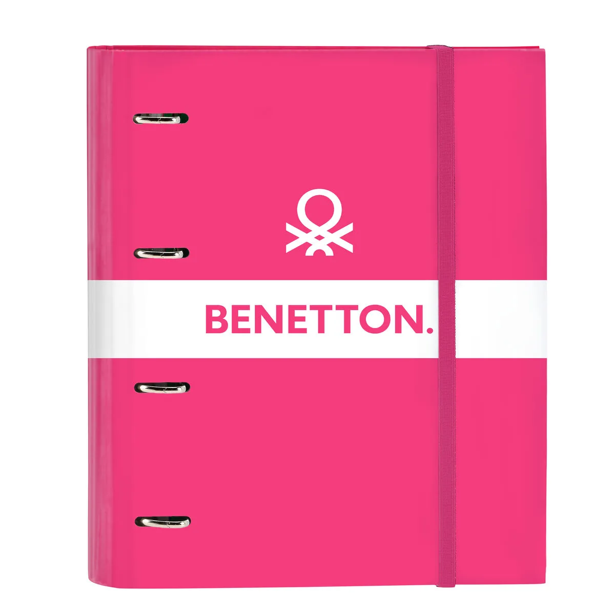 Raccoglitore ad anelli Benetton Raspberry Fucsia (27 x 32 x 3.5 cm)