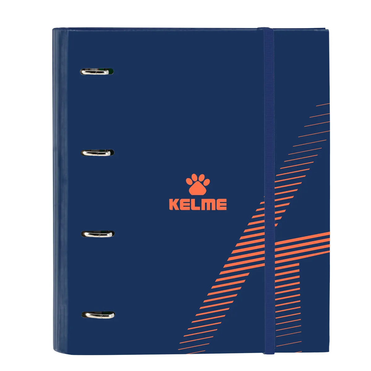 Raccoglitore ad anelli Kelme Navy blue Arancio Blu Marino (27 x 32 x 3.5 cm)