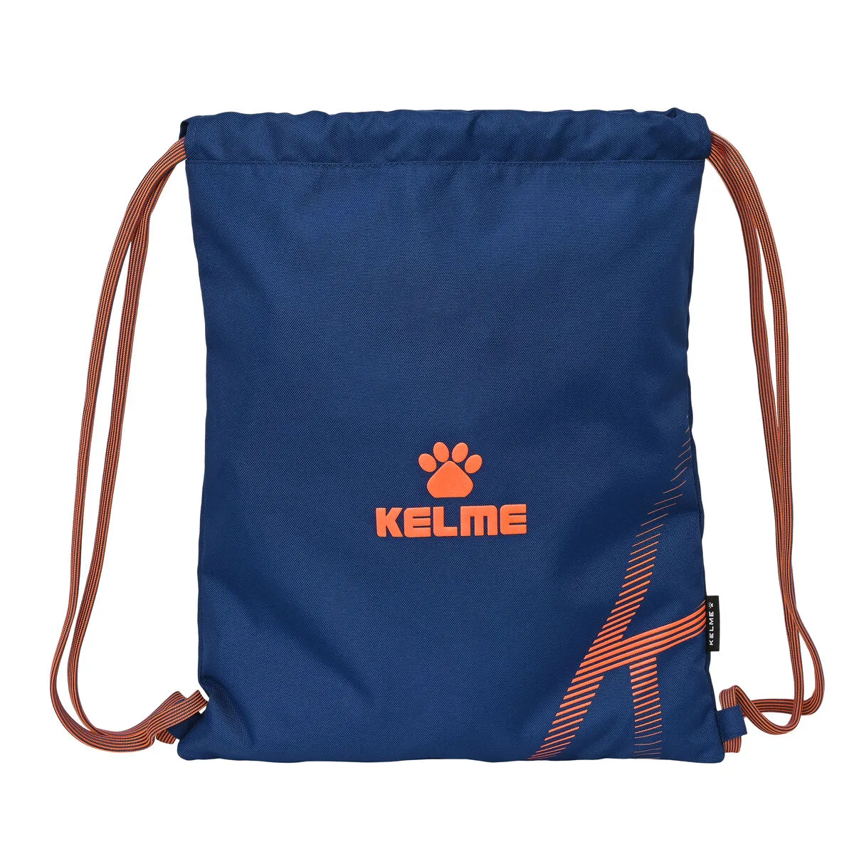 Zainetto con Cordini Kelme Navy blue Arancio Blu Marino (35 x 40 x 1 cm)