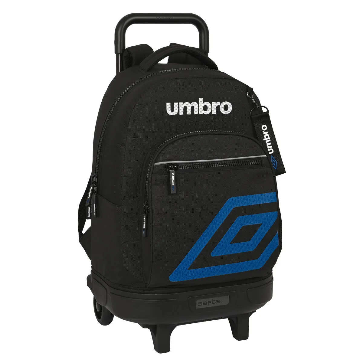 Trolley per la Scuola Umbro Flash Nero (33 x 45 x 22 cm)