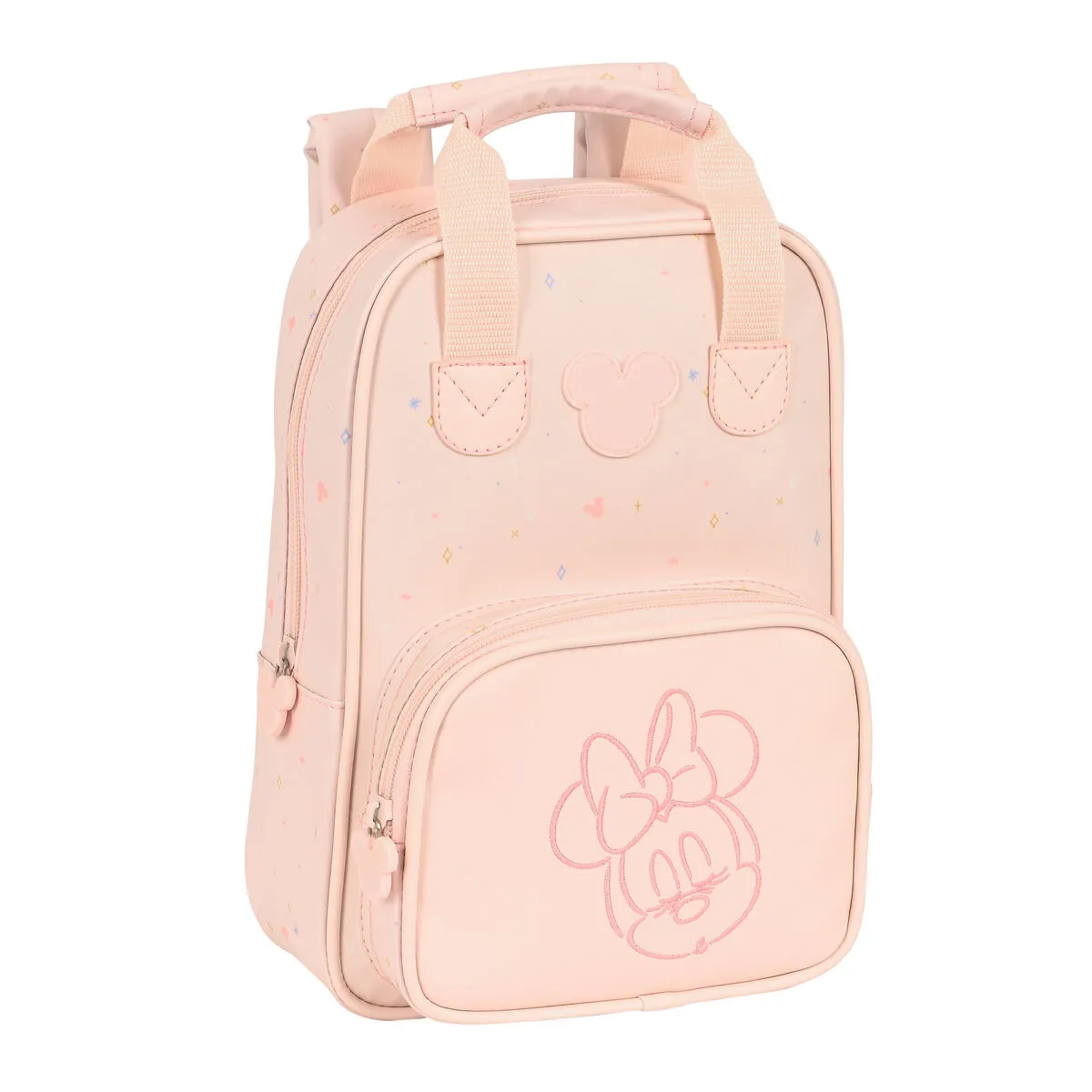 Zaino Scuola Minnie Mouse Rosa (20 x 28 x 8 cm)