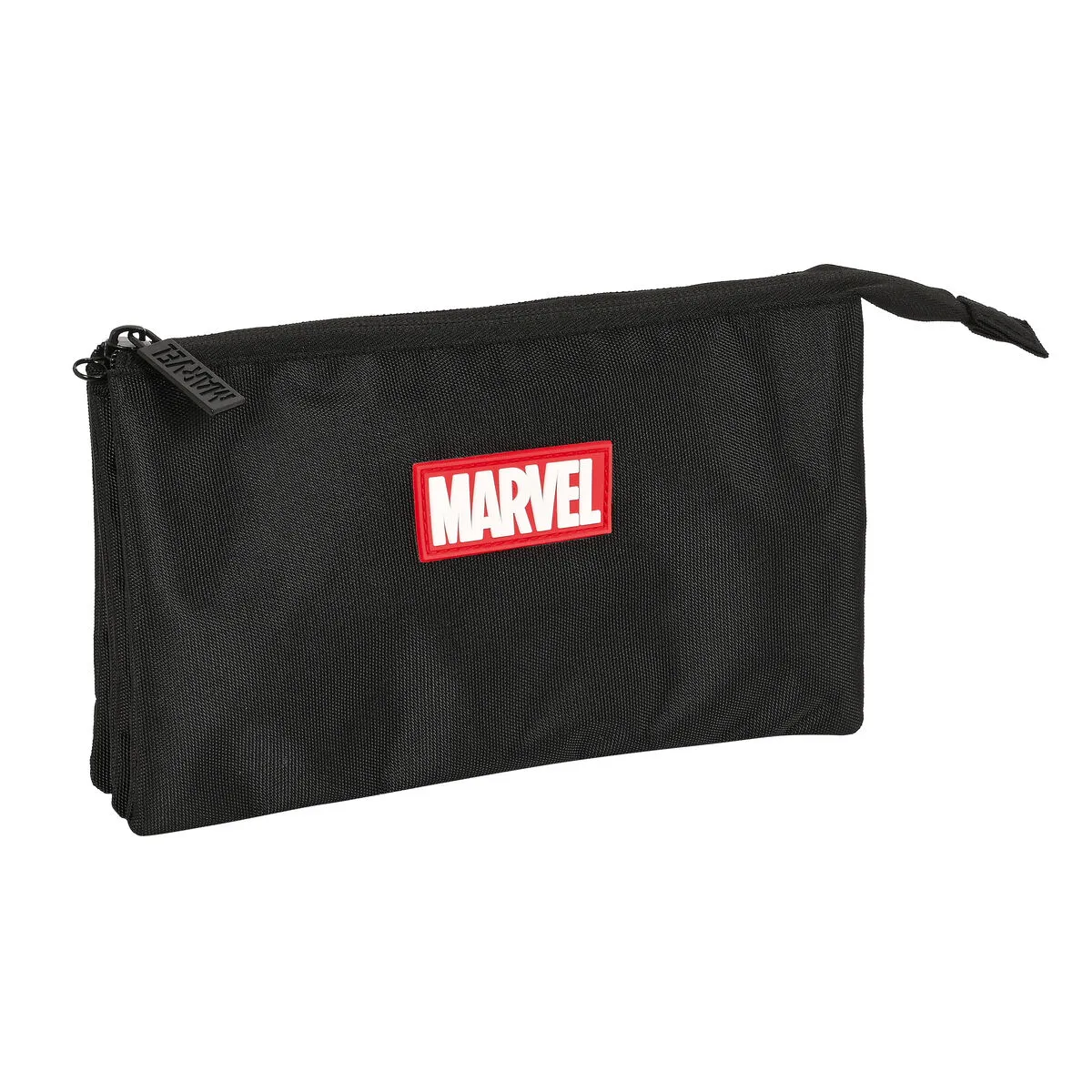 Portaoggetti Triplo Marvel Nero (22 x 12 x 3 cm)