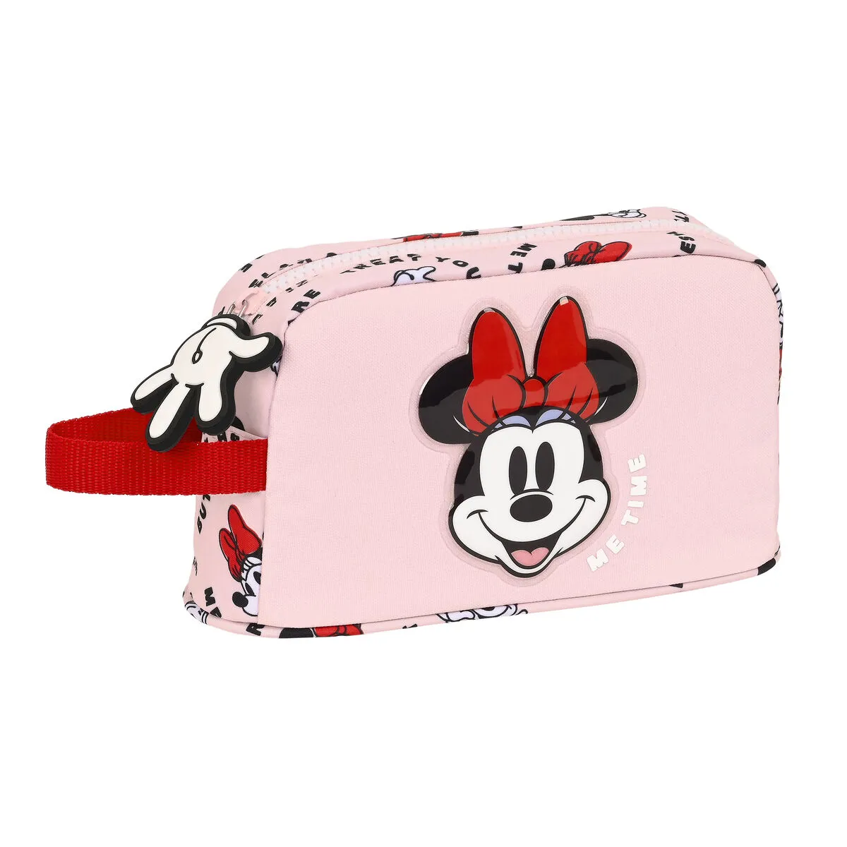 Portamerenda Termico Minnie Mouse Me time 21.5 x 12 x 6.5 cm Rosa