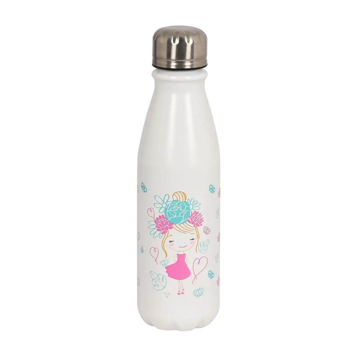 Bottiglia d'acqua Glow Lab Cute doll Azzurro Chiaro (500 ml)