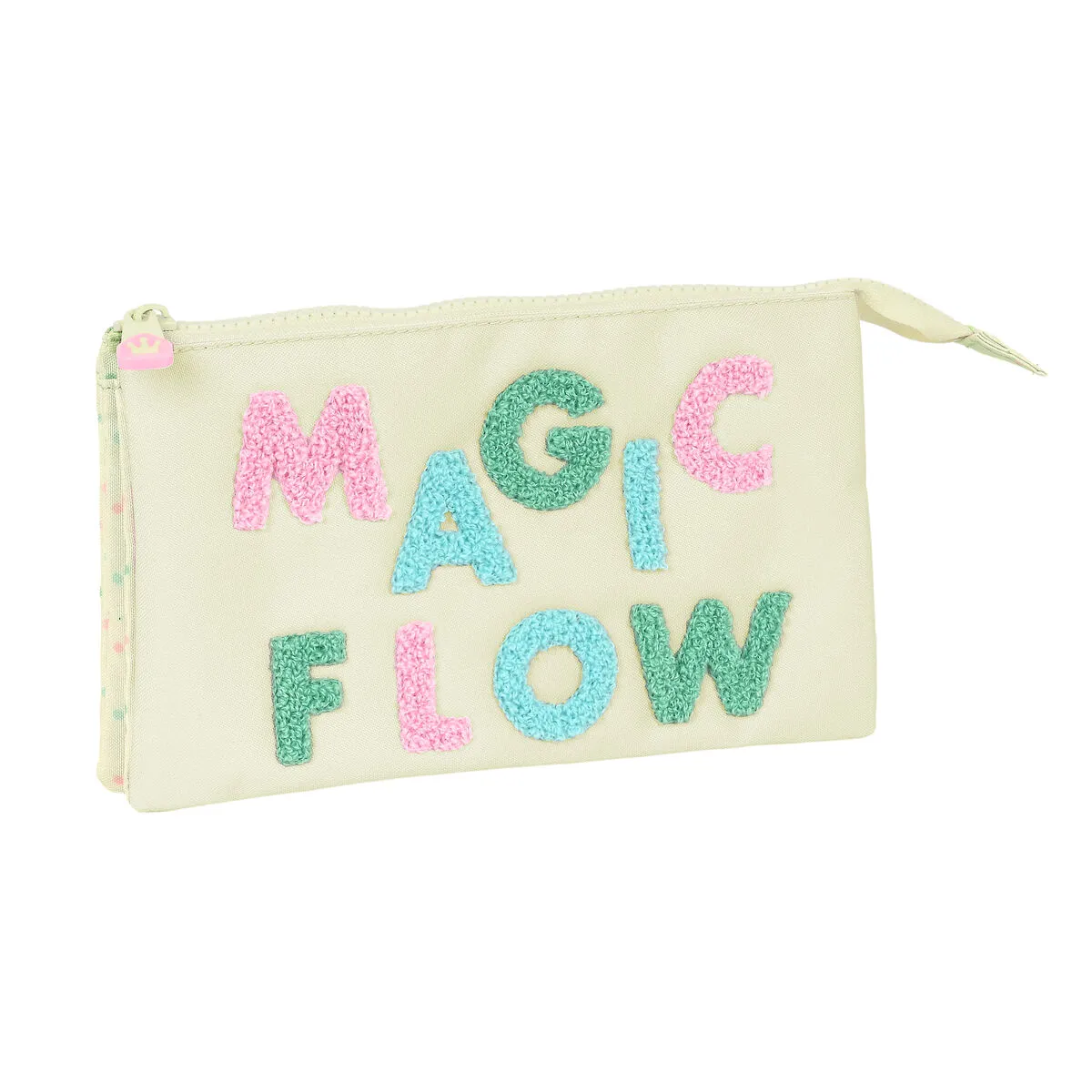 Portaoggetti Triplo Glow Lab Magic flow Beige 22 x 12 x 3 cm