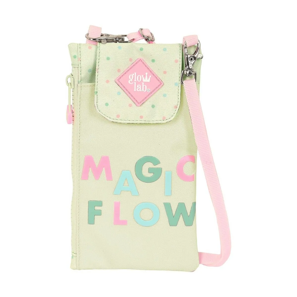 Portamonete Glow Lab Magic flow Custodia per Cellulare Beige