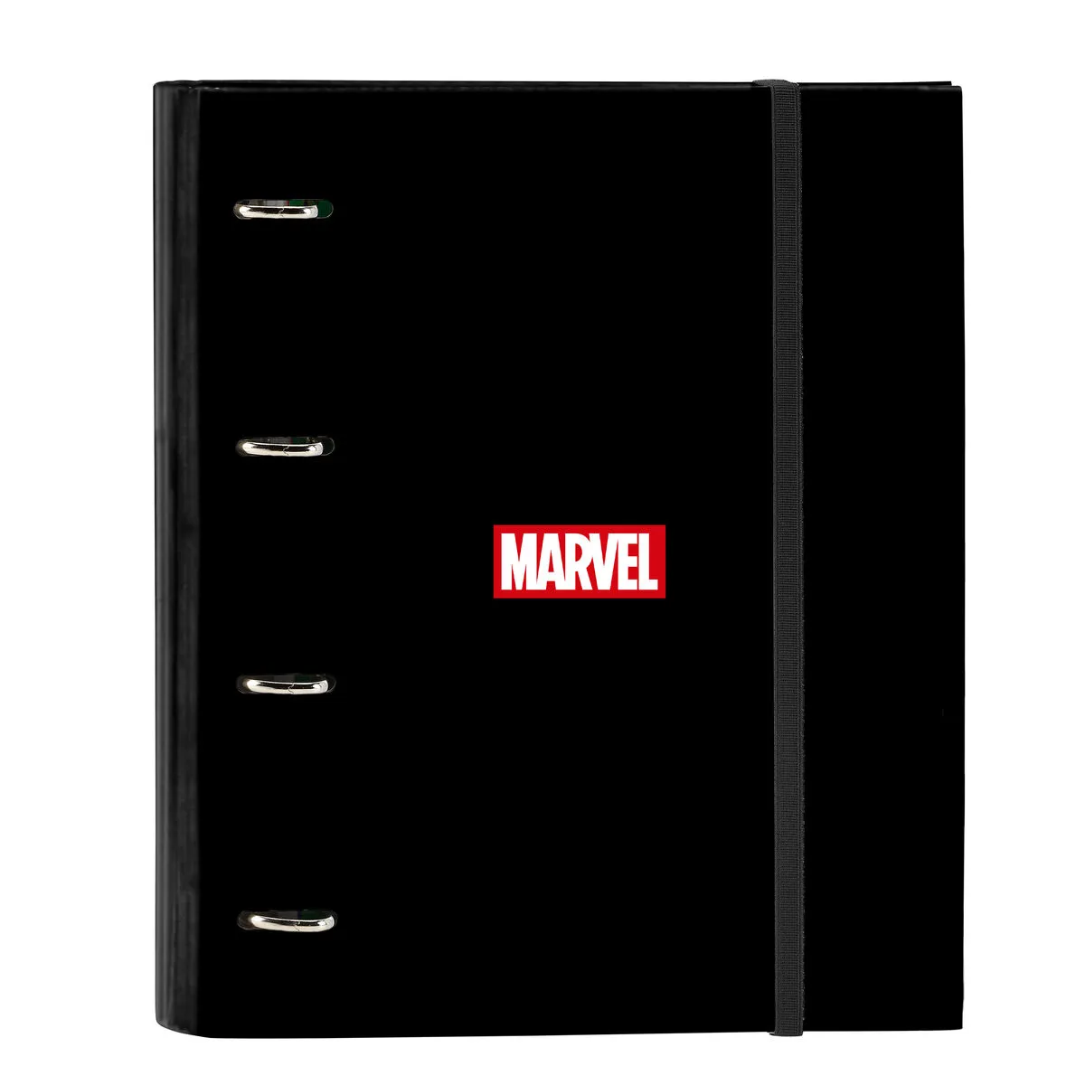 Raccoglitore ad anelli Marvel Nero (27 x 32 x 3.5 cm)