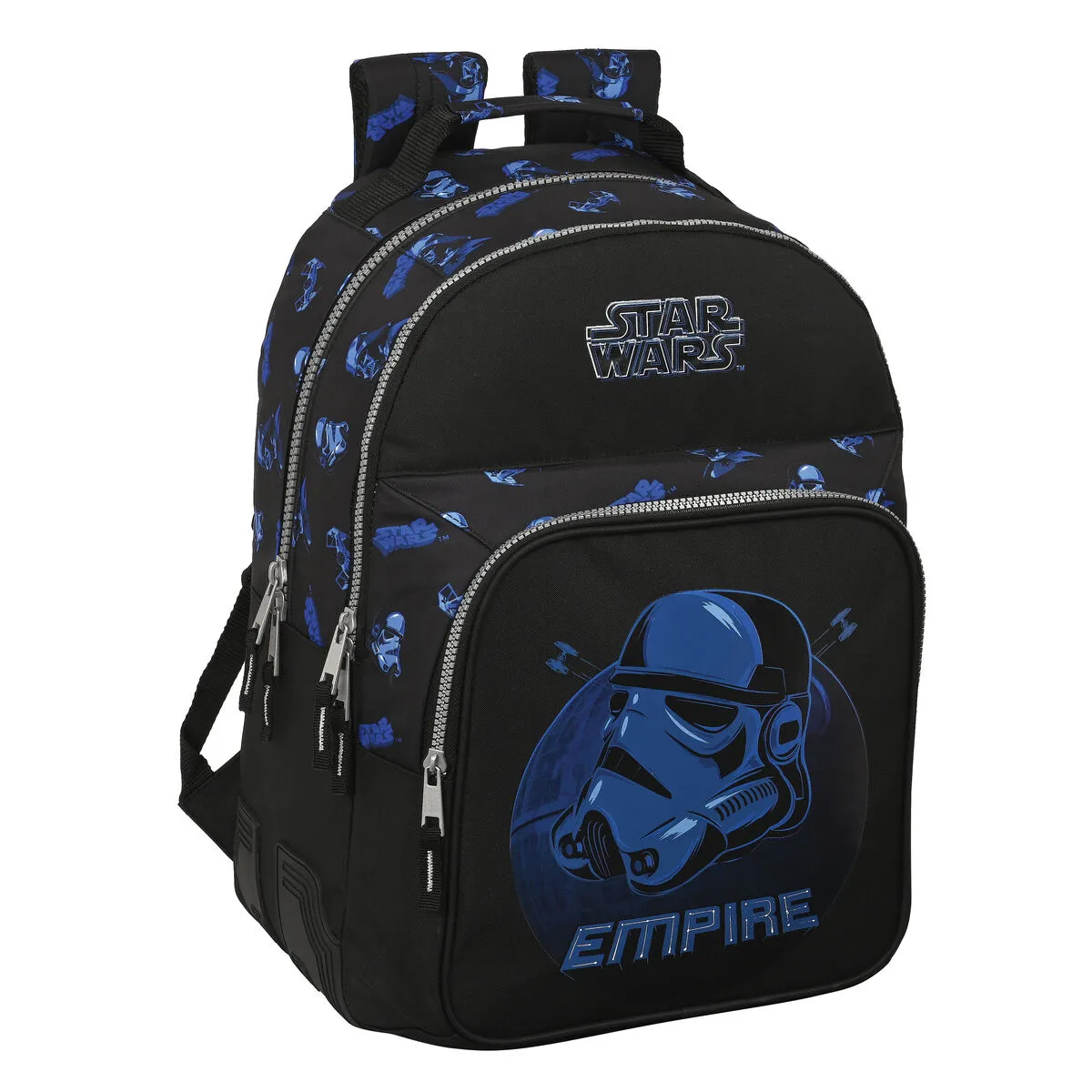 Zaino Scuola Star Wars Digital escape Nero (32 x 42 x 15 cm)