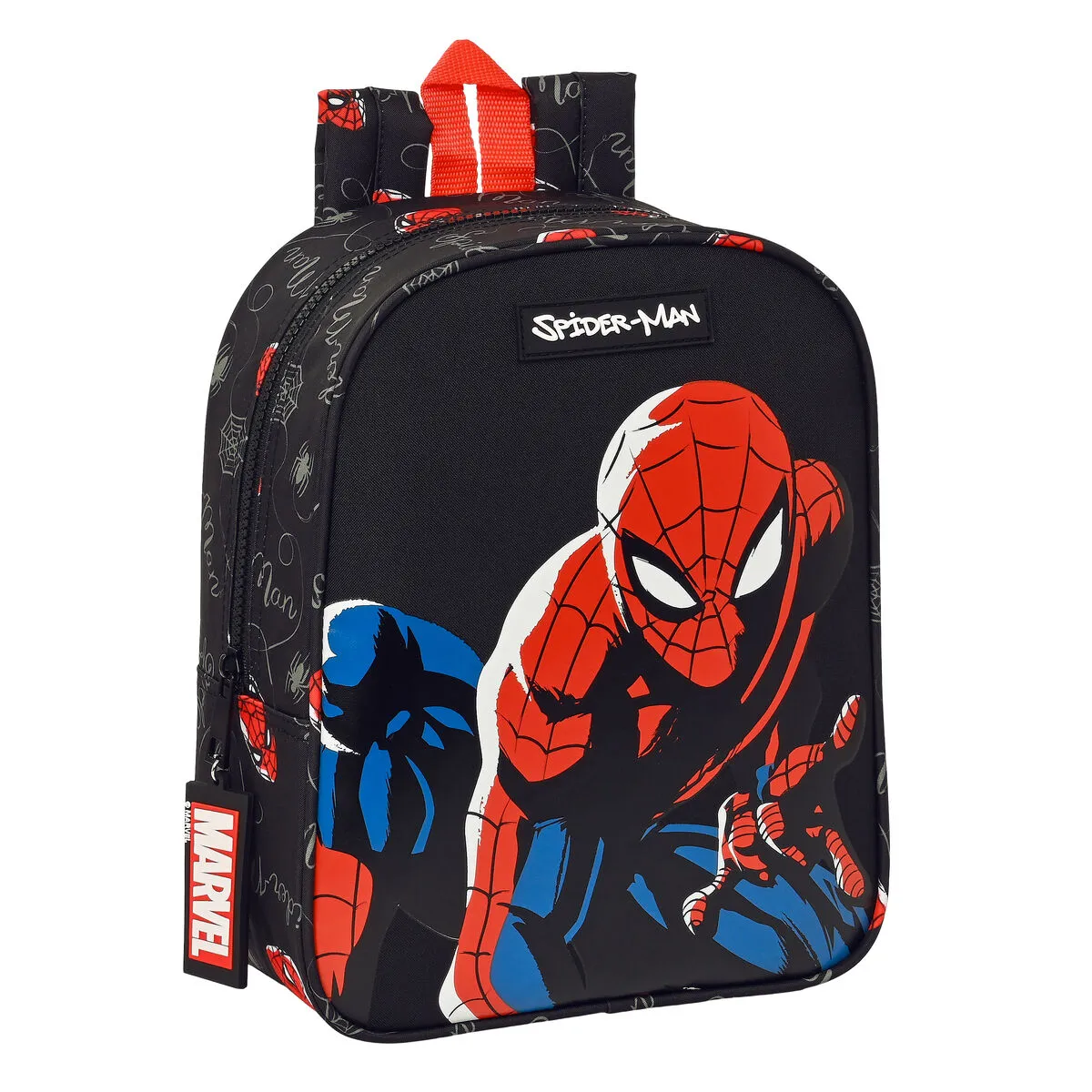 Zaino per Bambini Spider-Man Hero Nero 22 x 27 x 10 cm