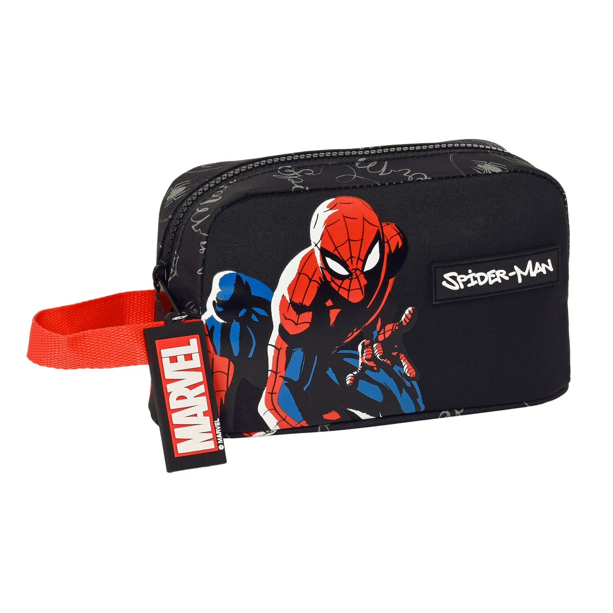 Portamerenda Termico Spider-Man Hero Nero 21.5 x 12 x 6.5 cm