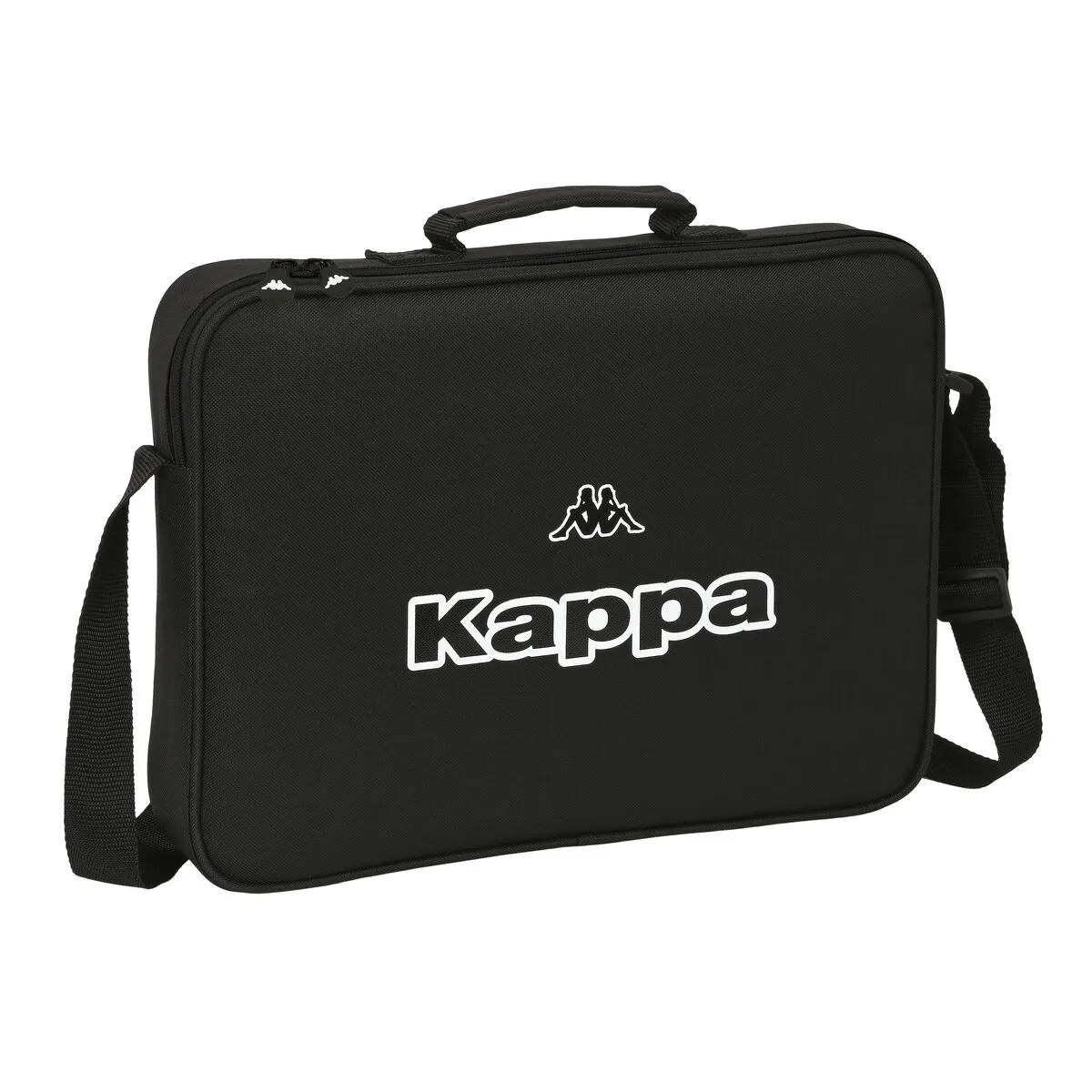 Borsa per la scuola Kappa Black Nero (38 x 28 x 6 cm)