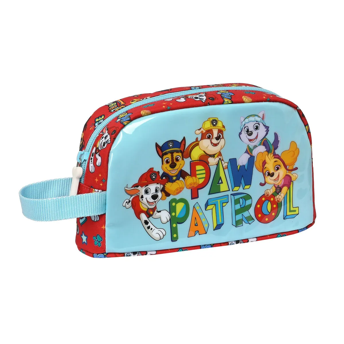 Portamerenda Termico The Paw Patrol Funday 21.5 x 12 x 6.5 cm Rosso Azzurro Chiaro