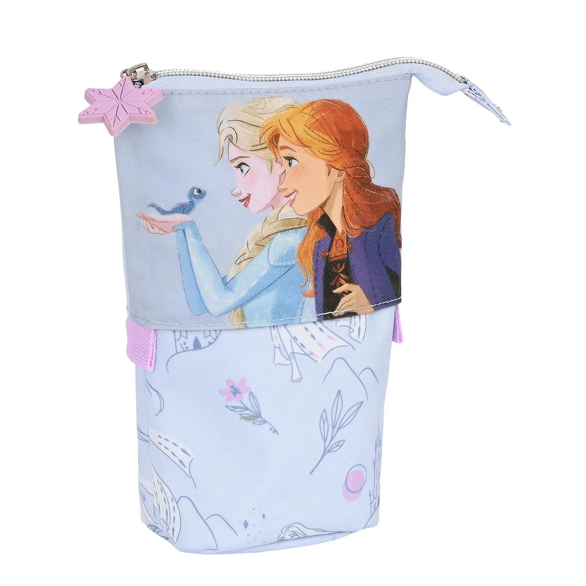 Astuccio Portapenne Frozen Believe 8 x 19 x 6 cm Lilla