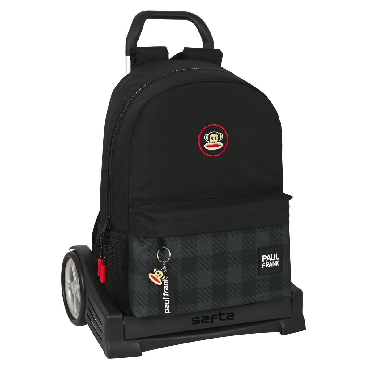 Trolley per la Scuola Paul Frank Campers Nero (30 x 46 x 14 cm)