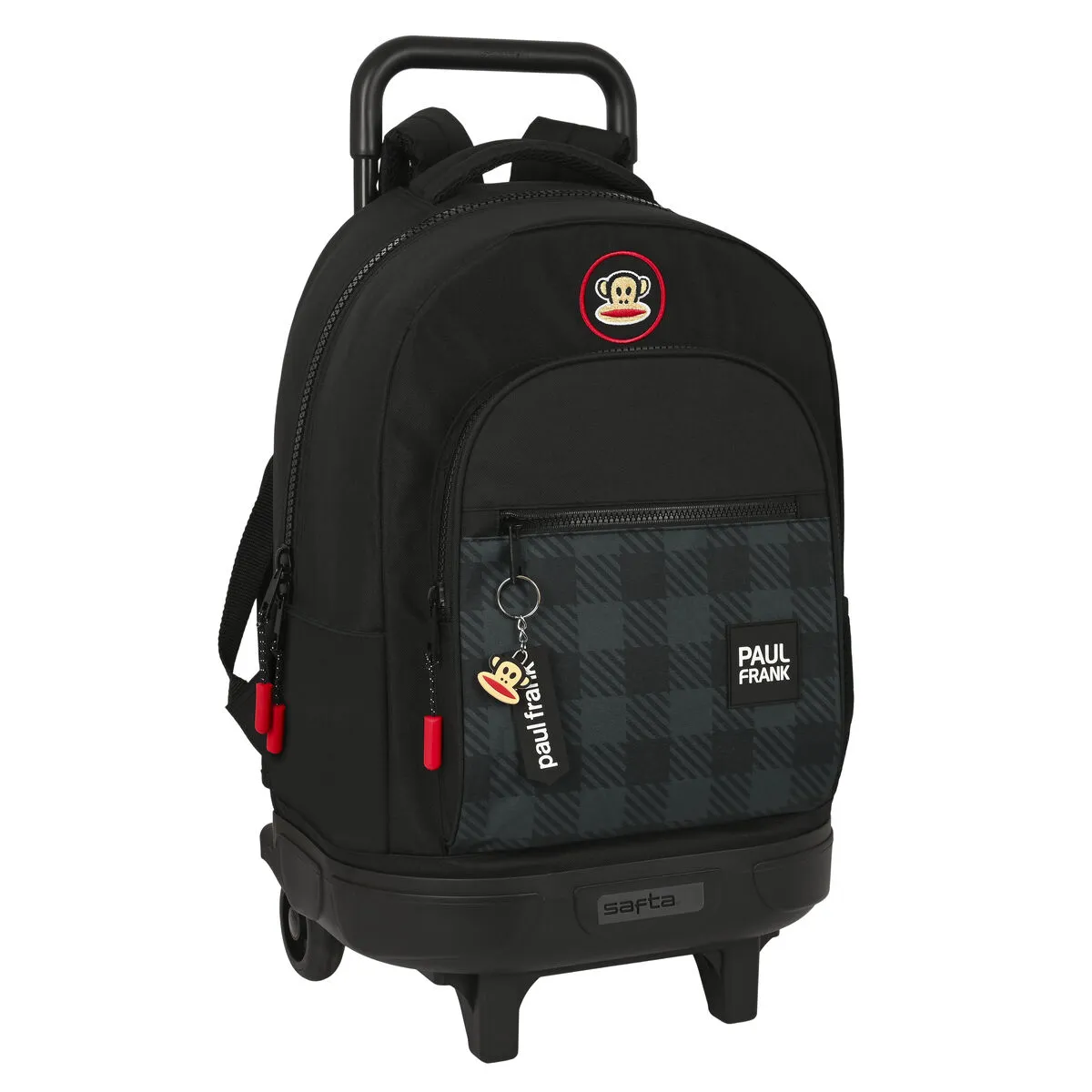 Trolley per la Scuola Paul Frank Campers Nero (33 x 45 x 22 cm)