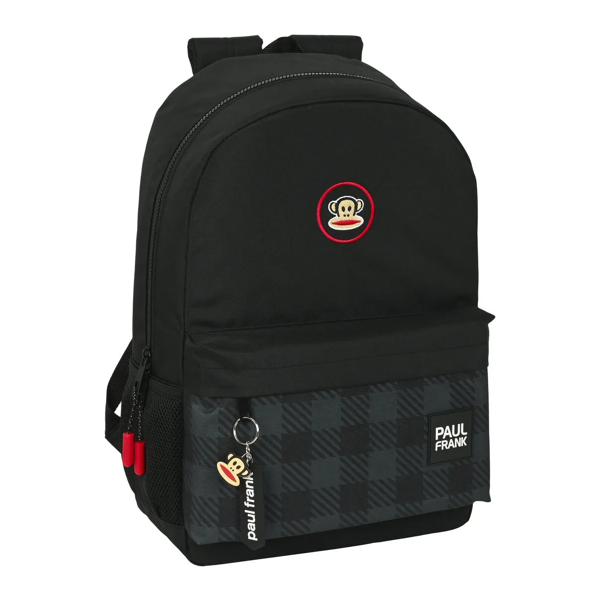 Zaino Scuola Paul Frank Campers Nero (30 x 46 x 14 cm)