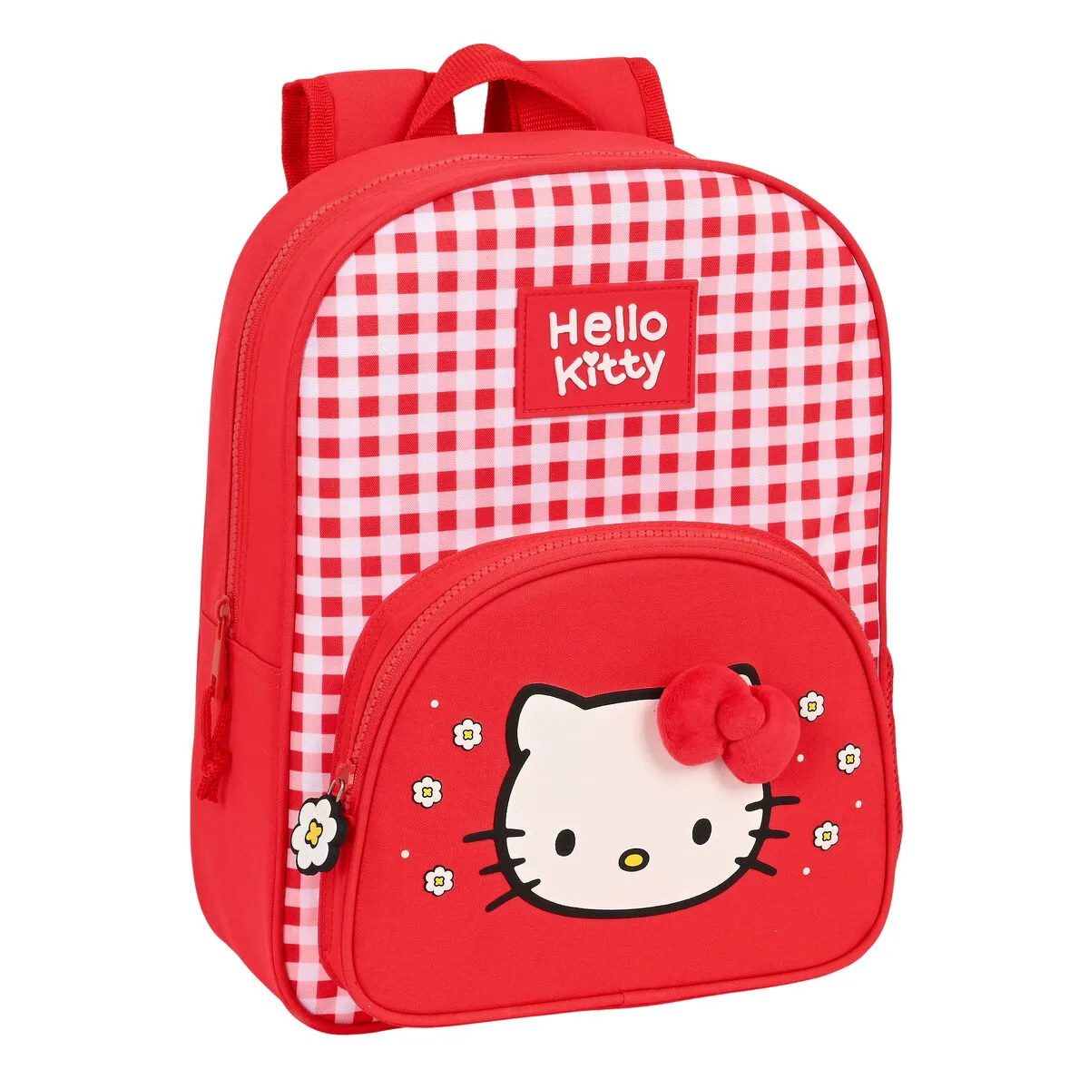 Zaino per Bambini Hello Kitty Spring Rosso (26 x 34 x 11 cm)