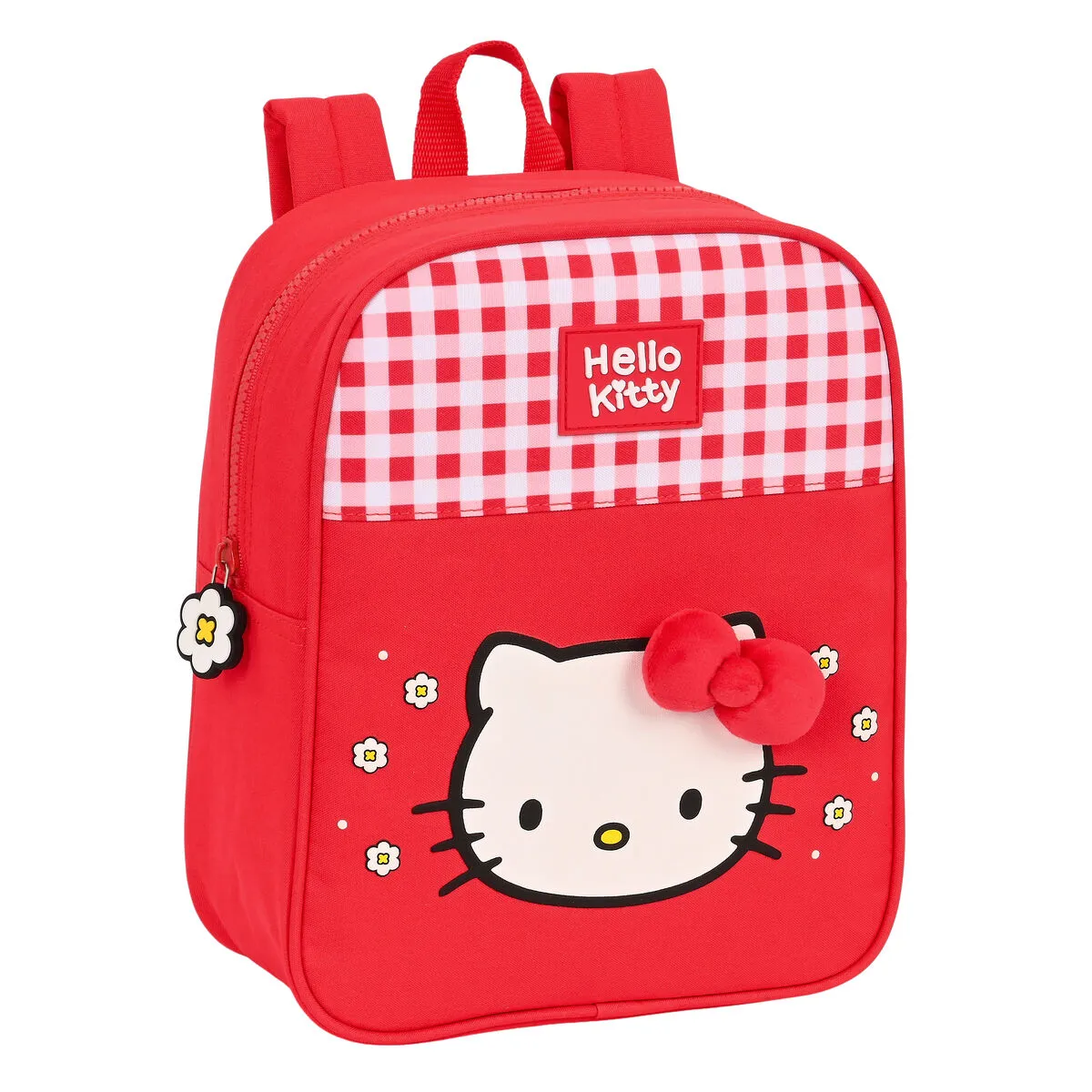 Zaino per Bambini Hello Kitty Spring Rosso (22 x 27 x 10 cm)