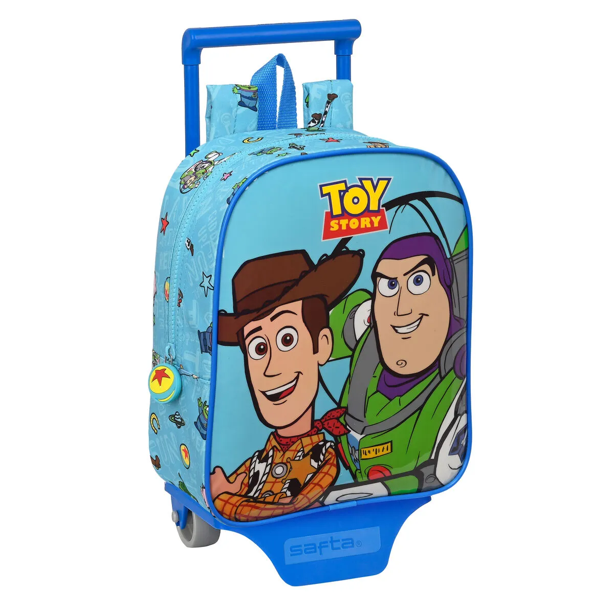 Trolley per la Scuola Toy Story Ready to play Azzurro Chiaro (22 x 27 x 10 cm)