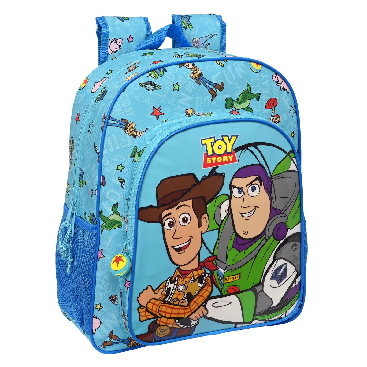 Zaino Scuola Toy Story Ready to play Azzurro Chiaro (32 x 38 x 12 cm)