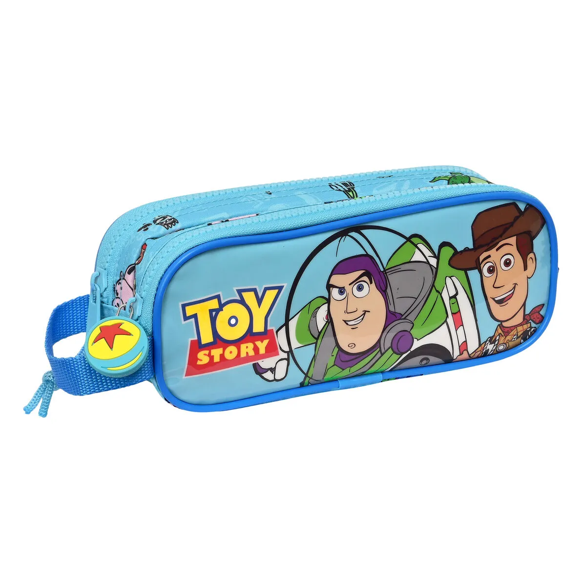 Portaoggetti Doppio Toy Story Ready to play Azzurro Chiaro (21 x 8 x 6 cm)