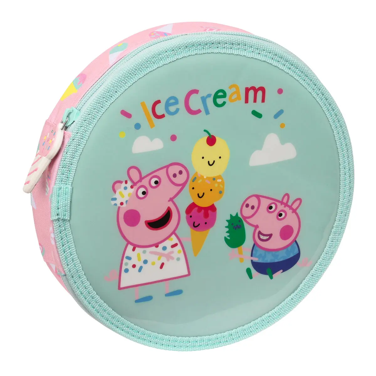 Astuccio Peppa Pig Ice cream Rosa Menta (18 Pezzi)