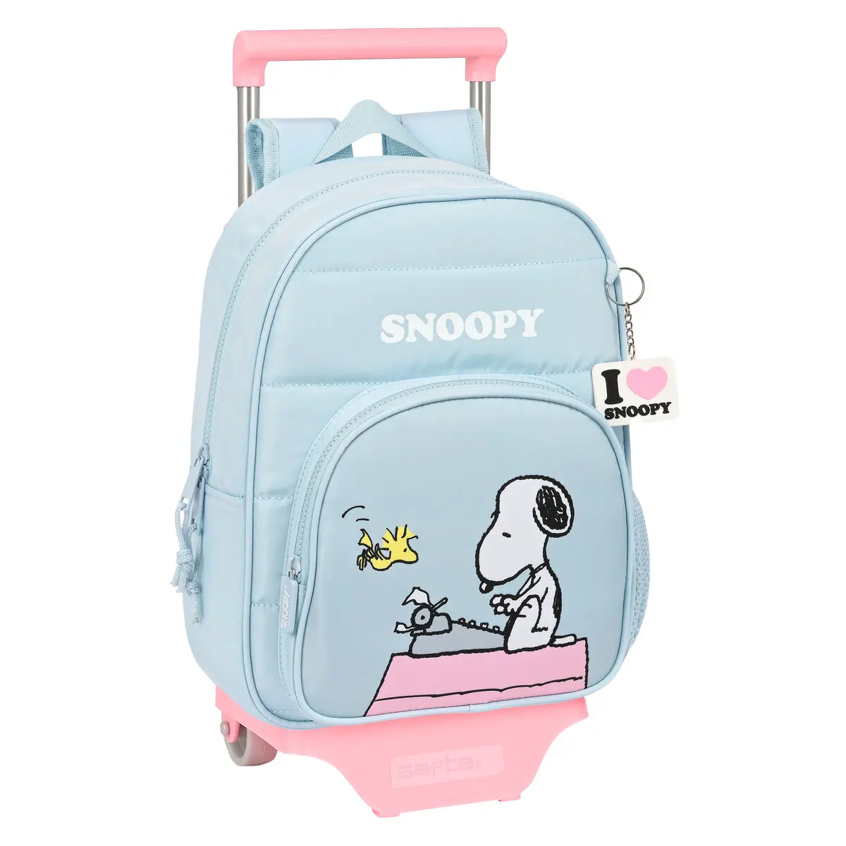 Trolley per la Scuola Snoopy Imagine Azzurro 26 x 34 x 11 cm